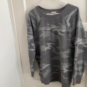 American Eagle army print sweatshirt